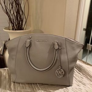 Michael Kors large satchel leather Riley